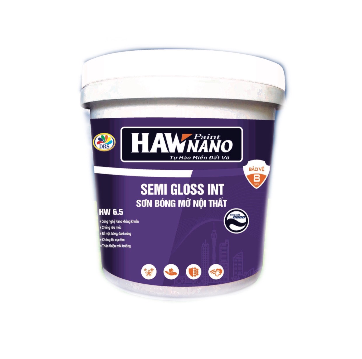 Sơn Nội Thất Bóng Mờ Hawnano Extra 18L - CÔNG TY TNHH DURASHIELD VIỆT NAM